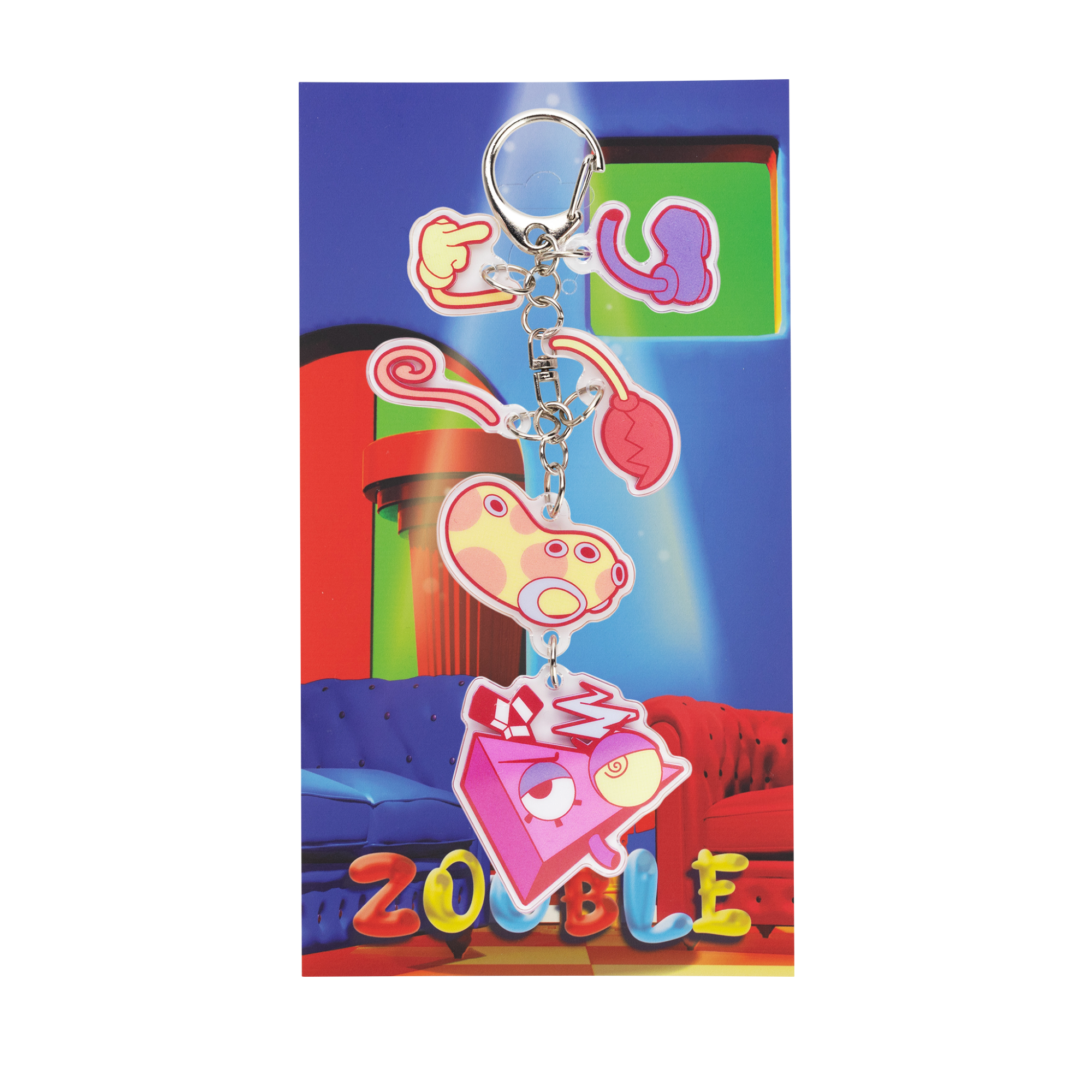 Zooble Acrylic Keychain